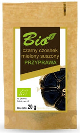 Usturoi negru BIO măcinat uscat 20 g - PRODUSE DIN NATURĂ